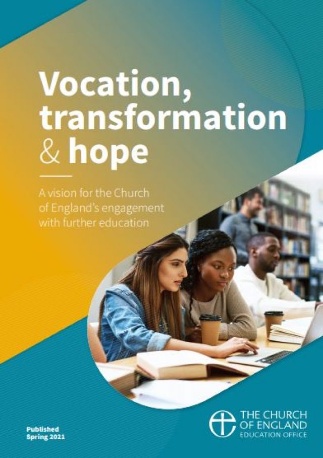 Faith in Further Education – launch of new C of E report